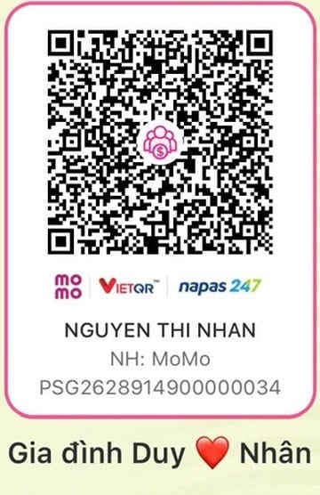 Mã QR Mừng Cưới Gia đình Duy & Nhân